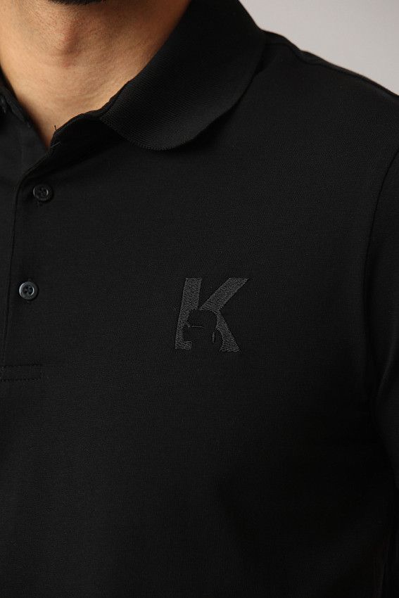 Поло Karl Lagerfeld Черный