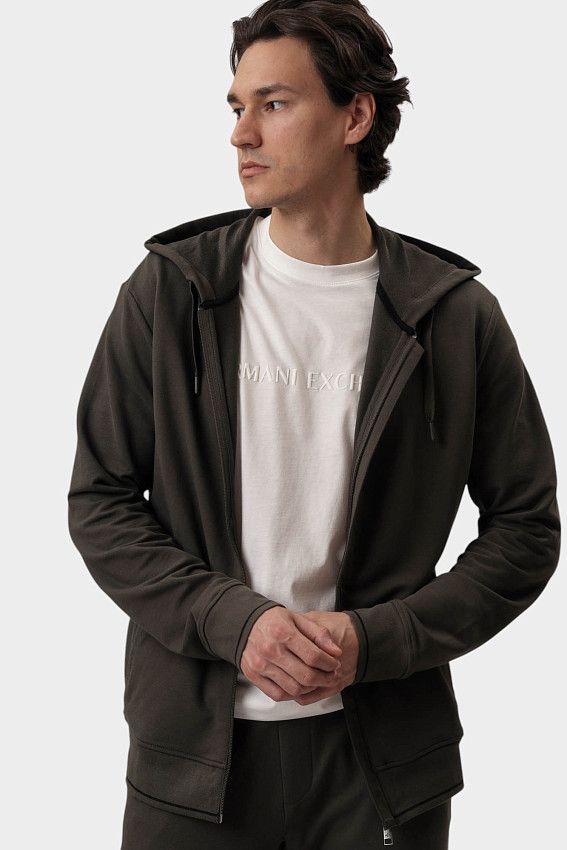 Толстовка Armani Exchange Коричневый