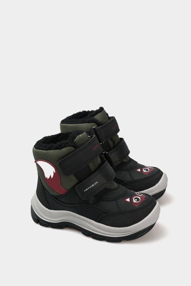 B463VE054FUC Ботинки Geox Черный