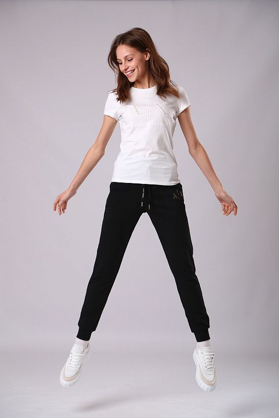 Брюки спортивные Armani Exchange Черный