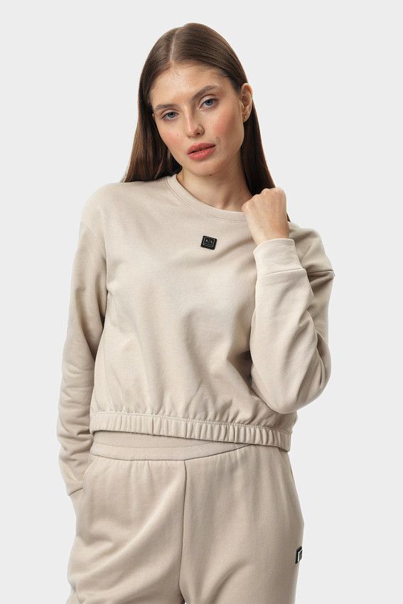 Свитшот Armani Exchange Молочный