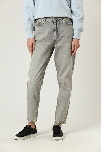 Джинсы MOM JEAN серые Calvin Klein Jeans