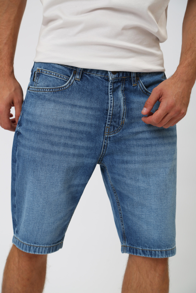 30037247_10015835 Шорты джинсовые Strellson Синий