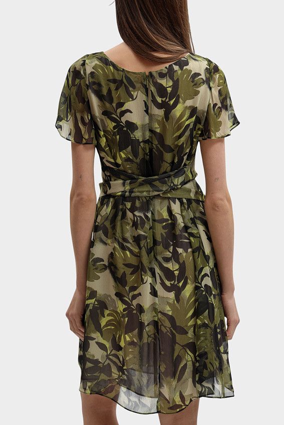 Платье Armani Exchange Зеленый