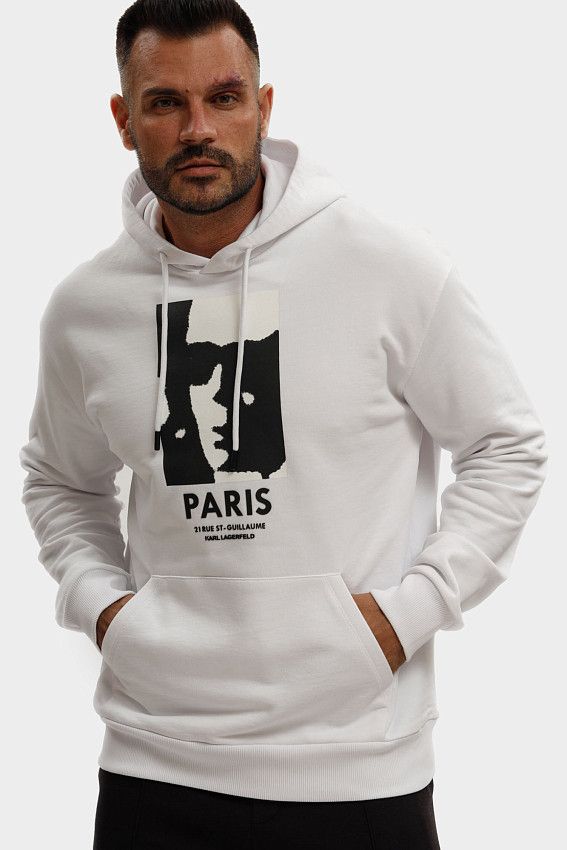Худи Karl Lagerfeld Белый