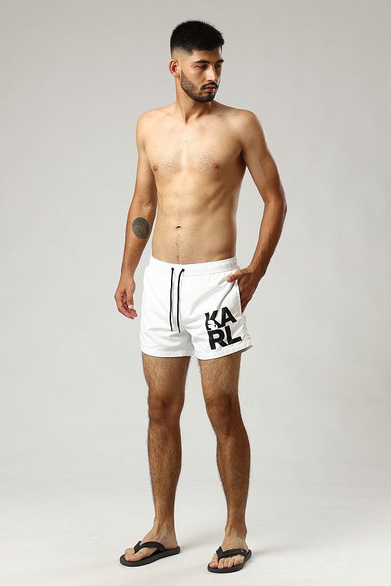 Шорты плавательные Karl Lagerfeld Белый