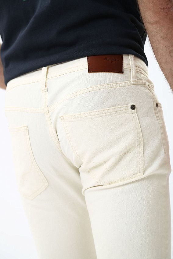 Шорты джинсовые Pepe Jeans Молочный