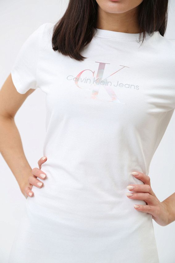 Платье Calvin Klein Jeans Белый