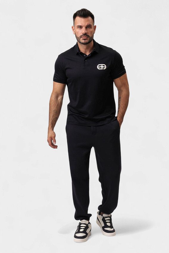 Поло Emporio Armani Синий