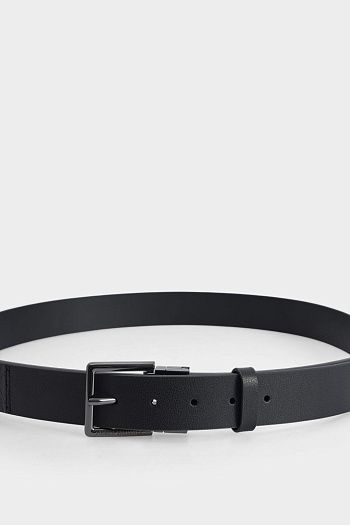 Ремень черный кожаный Armani Exchange