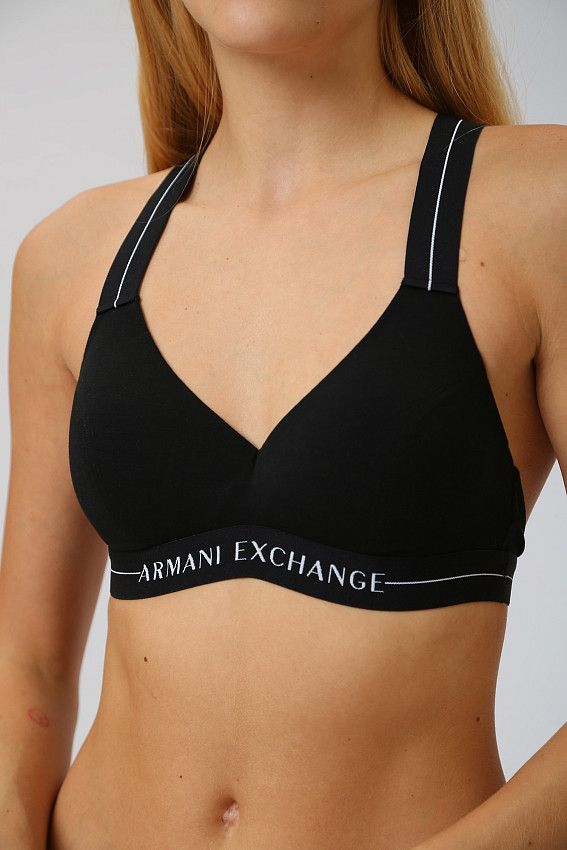 Бюстгальтер Armani Exchange Черный