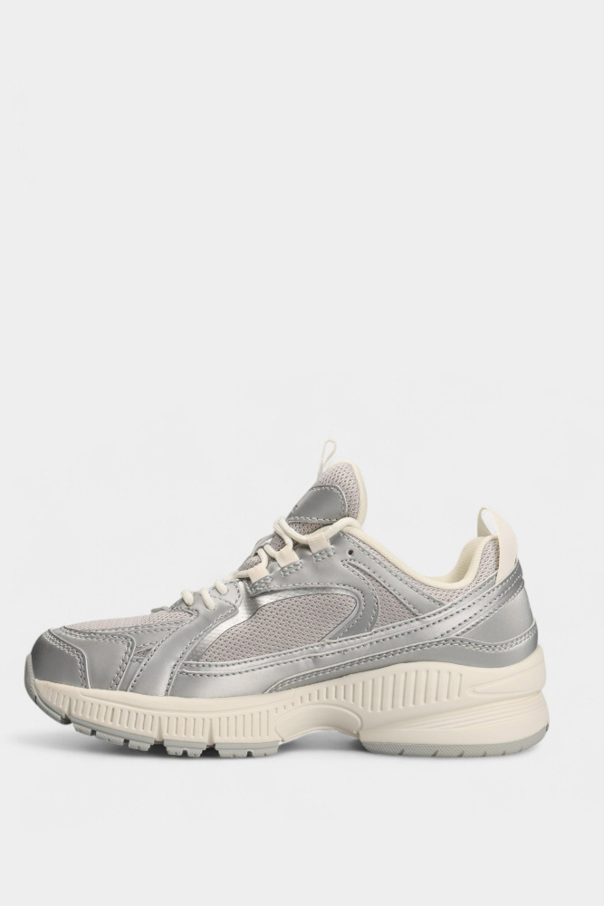 XW001628_AF17453 Кроссовки Armani Exchange Серебряный