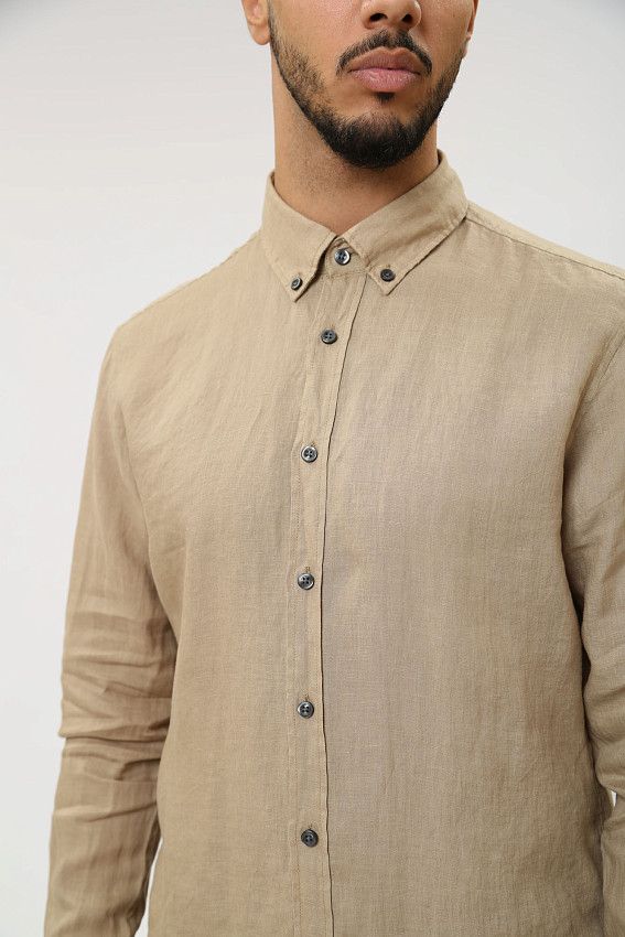 Сорочка д/р Strellson Бежевый