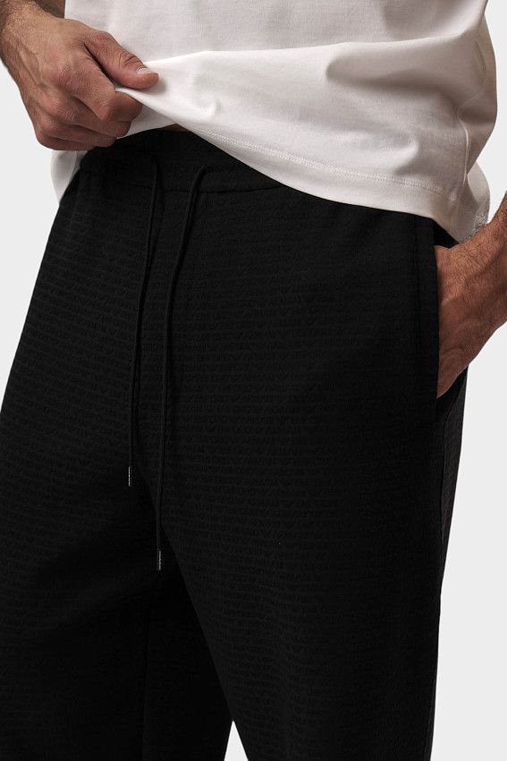 Брюки спортивные Emporio Armani Черный