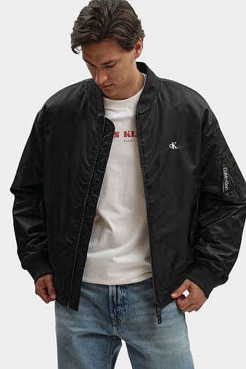 Бомбер черный Calvin Klein Jeans
