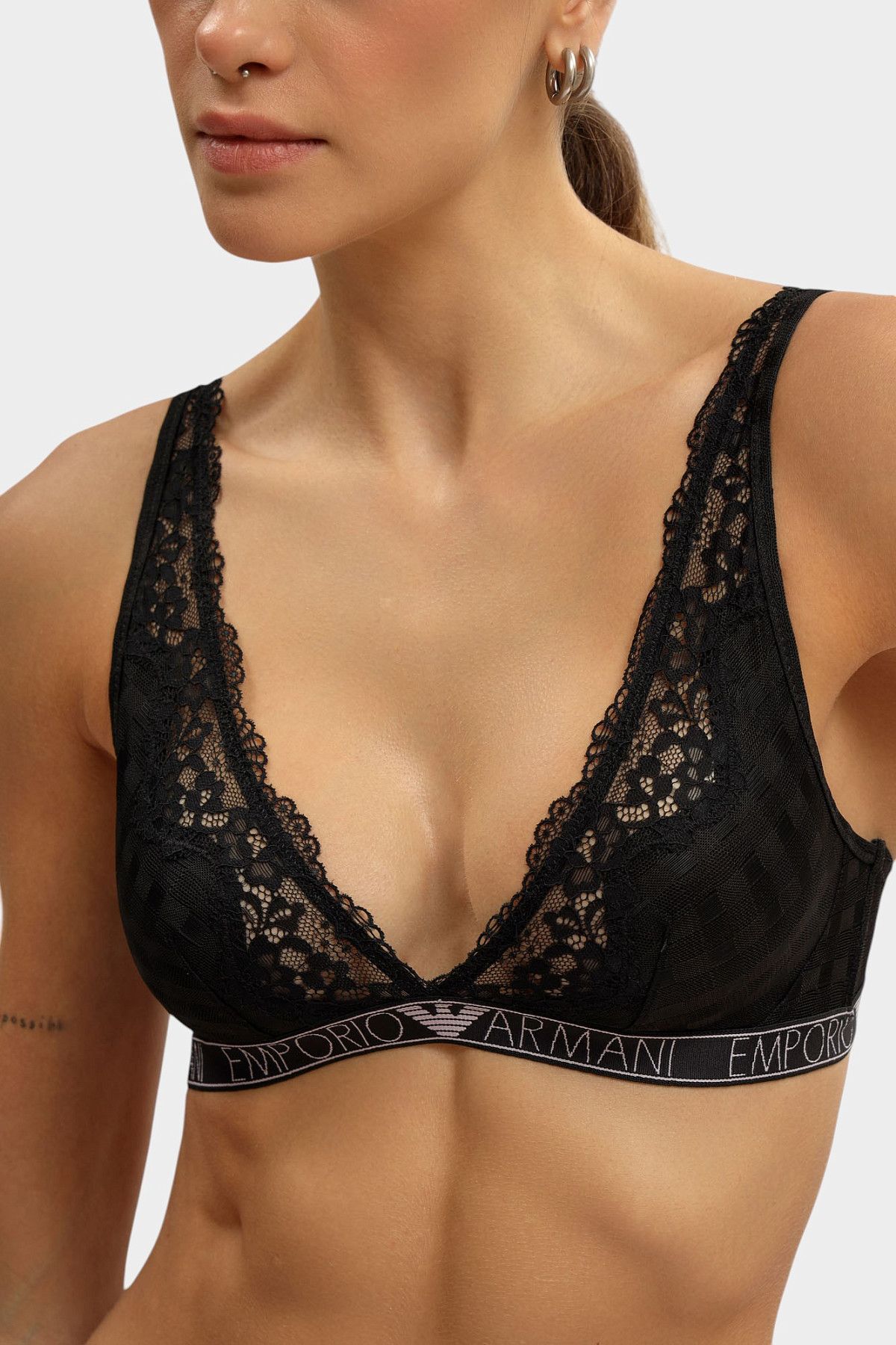 Бюстгалтер Emporio Armani Черный