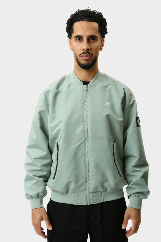 Бомбер Calvin Klein Jeans Зеленый