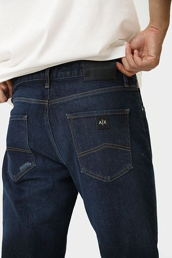 Джинсы прямые Armani Exchange - купить прямые джинсы Armani Exchange в интернет-магазине, цены в Москве и Краснодаре - Мёд