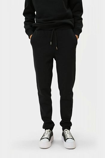 Брюки спортивные хлопковые черные Armani Exchange