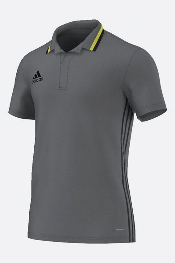 Поло Adidas Серый