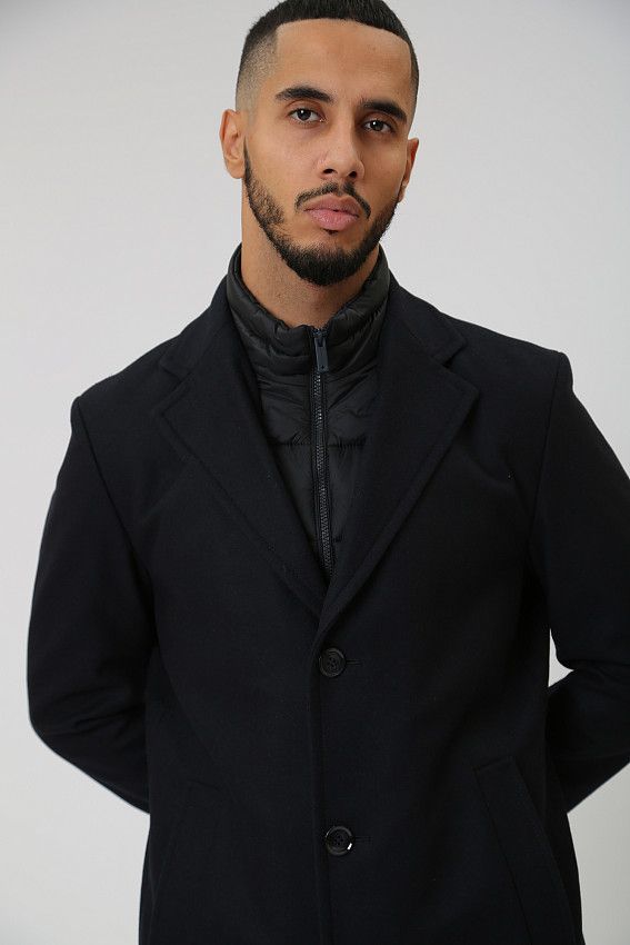 Пальто Strellson Синий