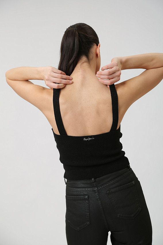 Топ Pepe Jeans Черный