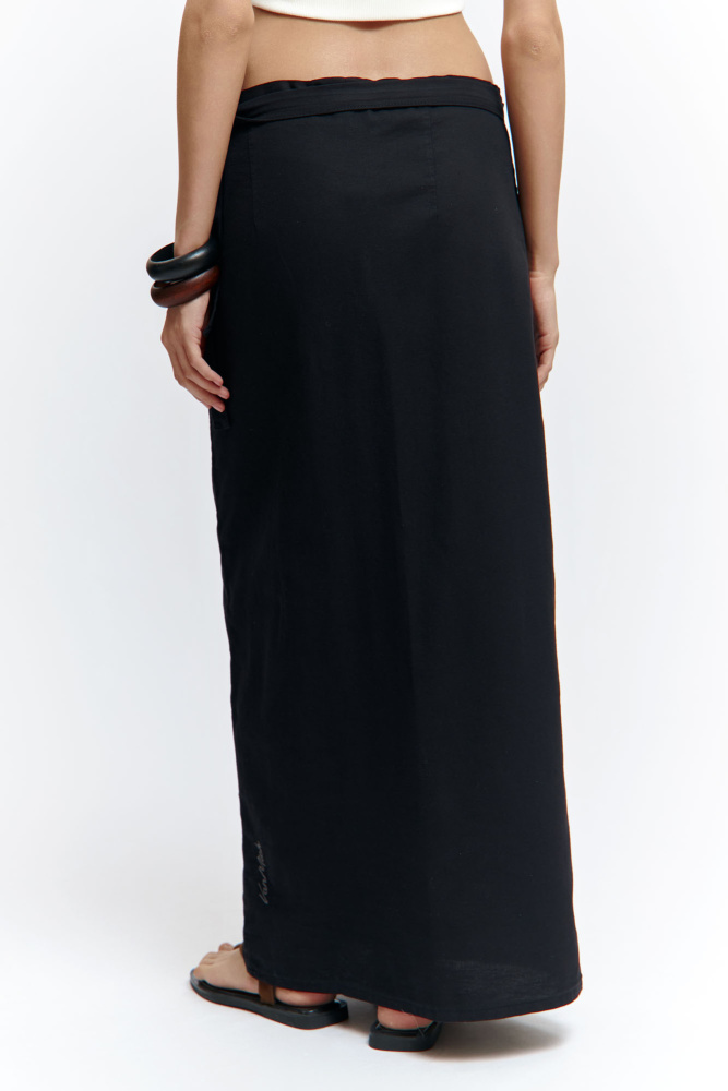 VW-OMA-55-445 юбка льняная van mich 