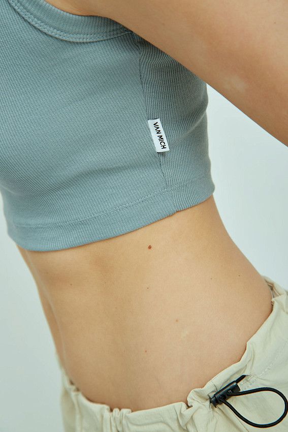 Кроп-топ Van Mich Голубой