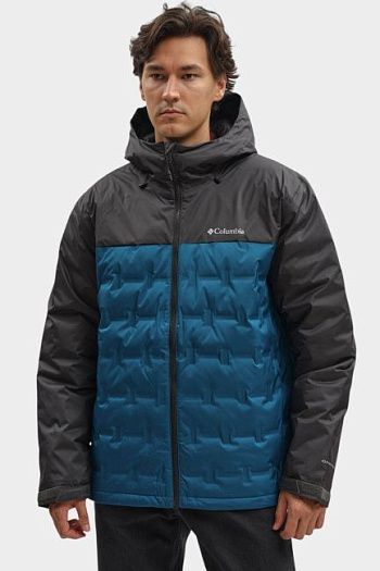 Пуховик черный Columbia