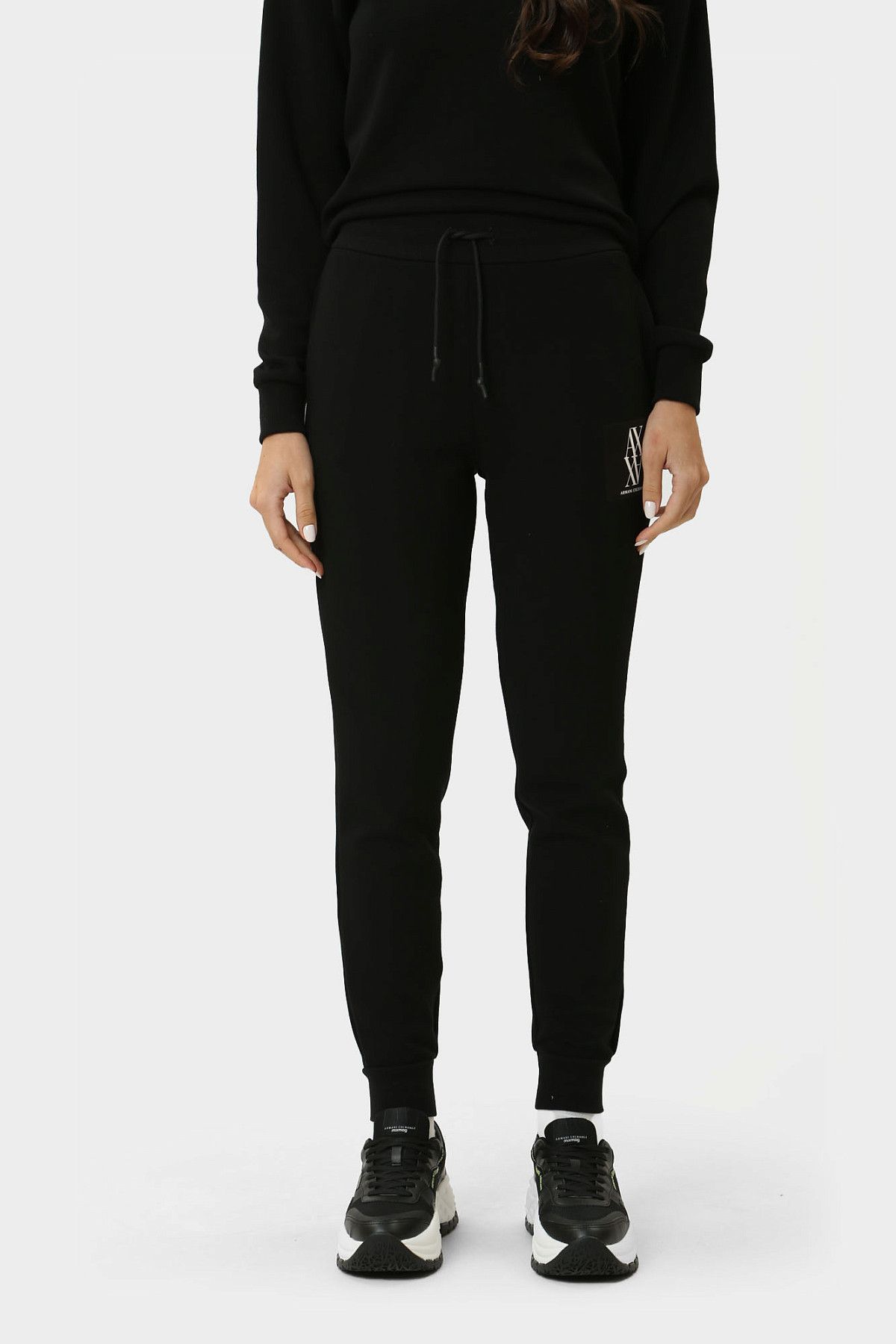 Брюки спортивные Armani Exchange Черный