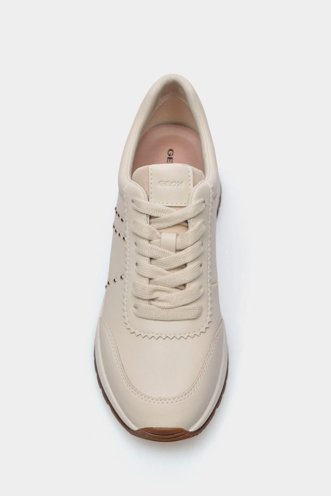 D6500B09B11 Кроссовки Geox Бежевый