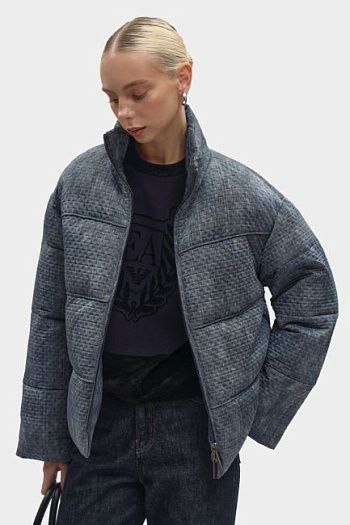 Куртка зимняя синяя Emporio Armani