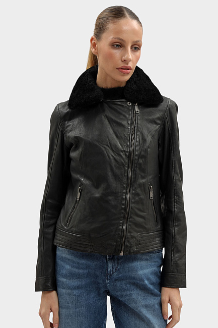 Куртка кожаная Mustang