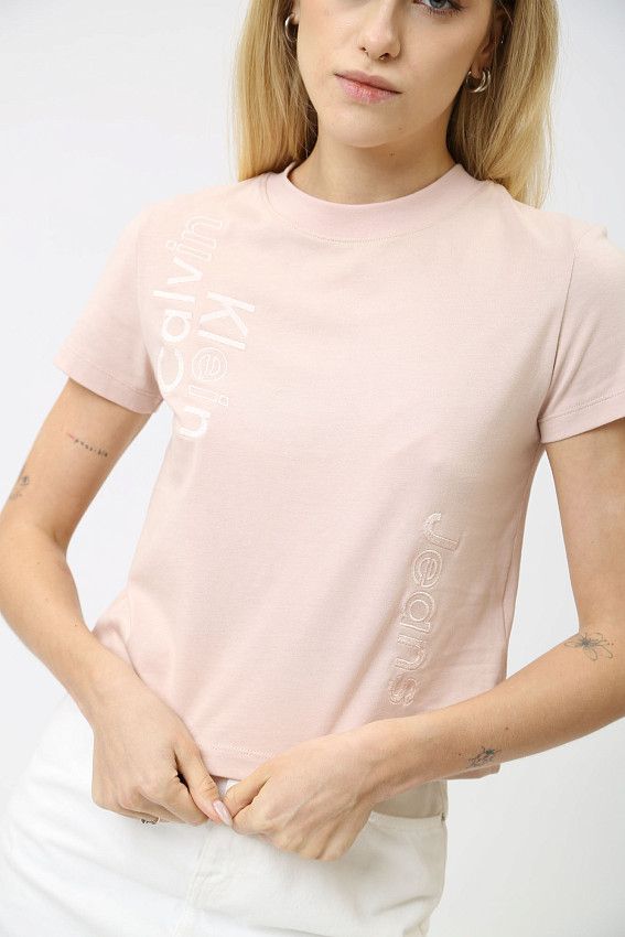 Футболка Calvin Klein Jeans Розовый