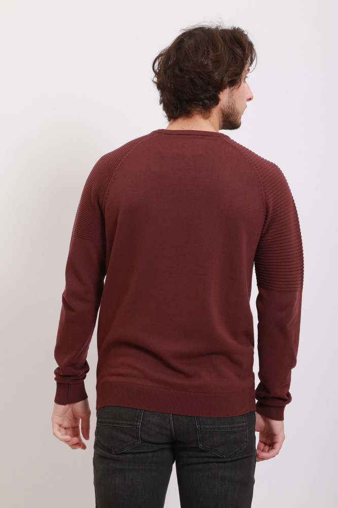 12192259 Джемпер Jack & Jones Бордовый