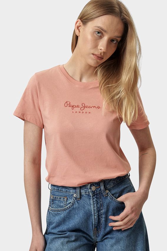 Футболка Pepe Jeans Розовый