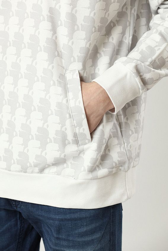 Худи Karl Lagerfeld Белый
