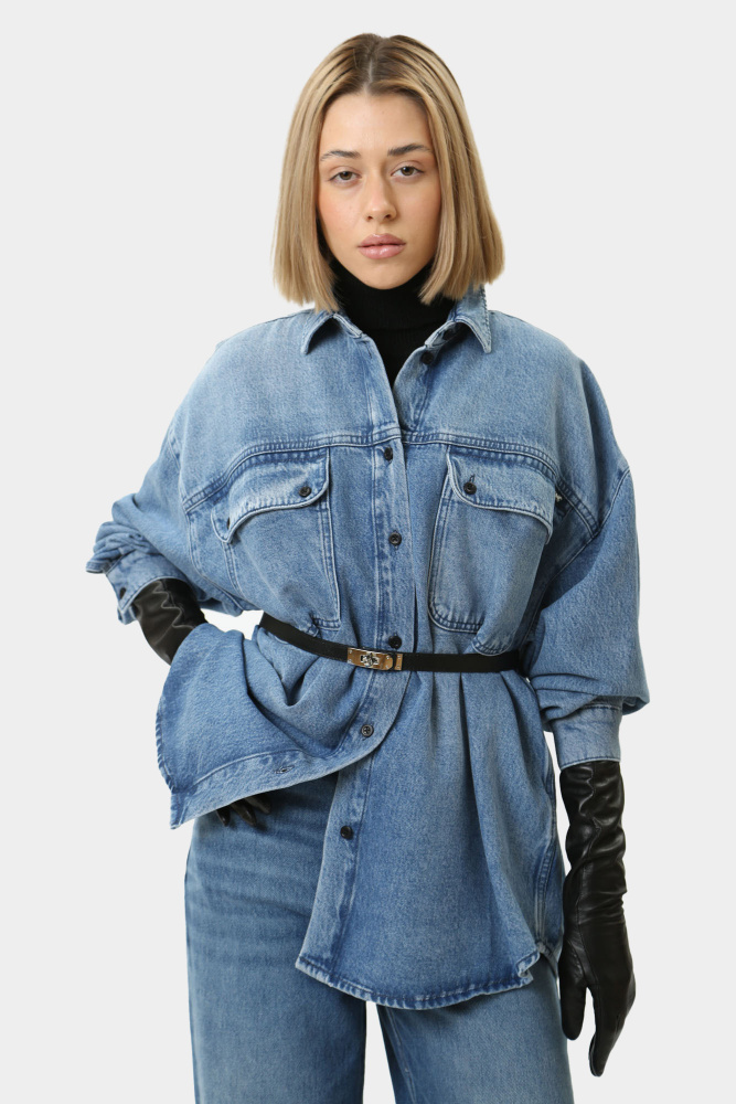 1015592-5000 рубашка с длинным рукавом mustang 