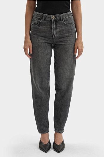 Джинсы зауженные серые Emporio Armani