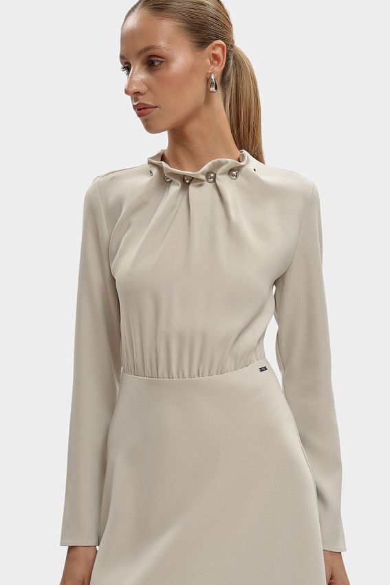 Платье Armani Exchange Коричневый