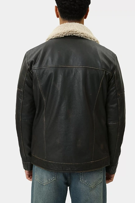 Куртка кожаная Mustang