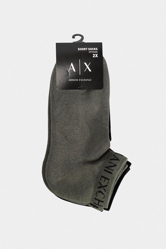 Носки 2 шт. Armani Exchange Хаки