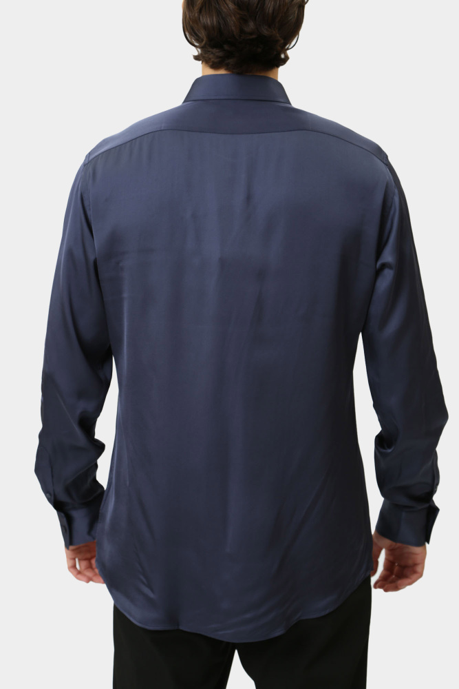 544634_605000 Сорочка д/р Karl Lagerfeld Синий