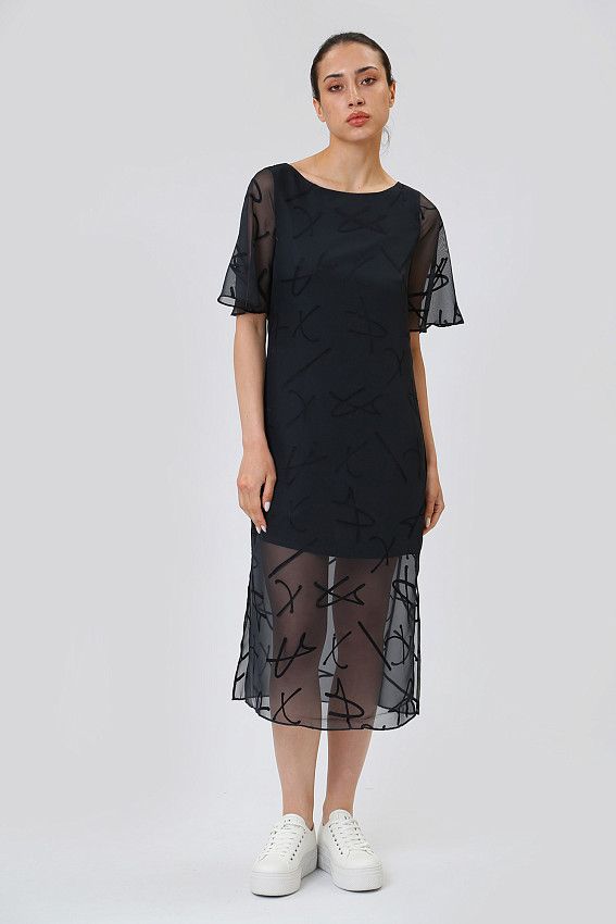 Платье Armani Exchange Черный