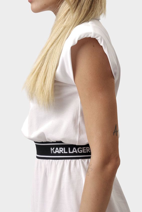 Платье Karl Lagerfeld Белый