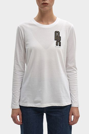 Джинсы широкие синие Armani Exchange