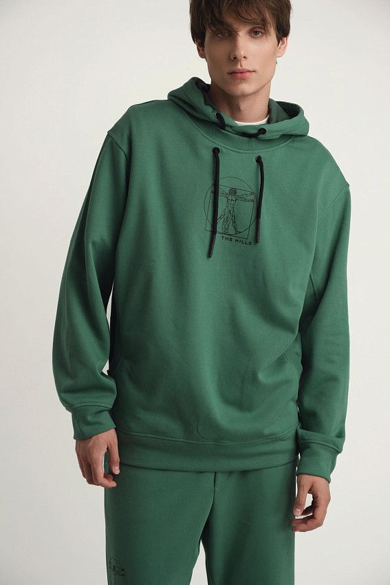 Худи The Hills Зеленый