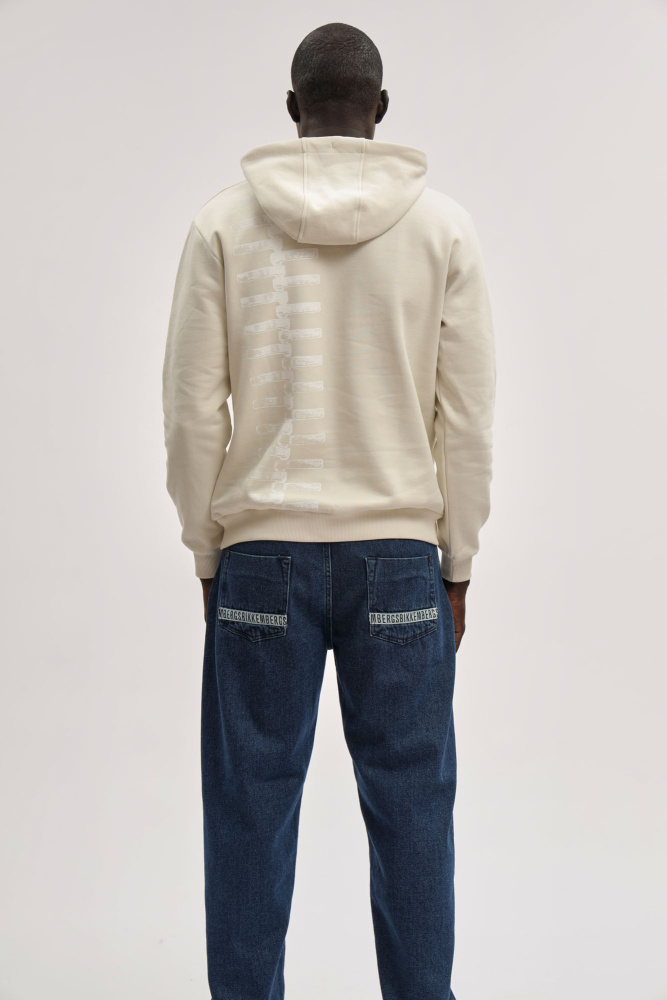 BMF1128 Худи Bikkembergs Бежевый