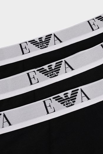 Трусы 3 шт из хлопка Emporio Armani