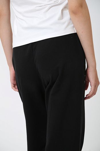 Брюки спортивные хлопковые черные Armani Exchange